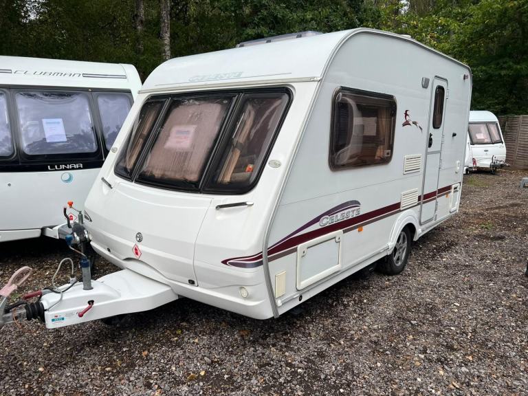 SWIFT CELESTE 13/2 - 2005 - 2 BERTH -REAR KITCHEN / WASHROOM - MOTOR MOVER