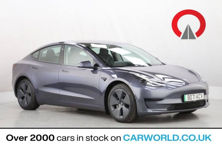 2021 Tesla Model 3 Standard Range Plus Saloon 4dr Electric Auto RWD (241 bhp) Saloon ELECTRIC Aut...
