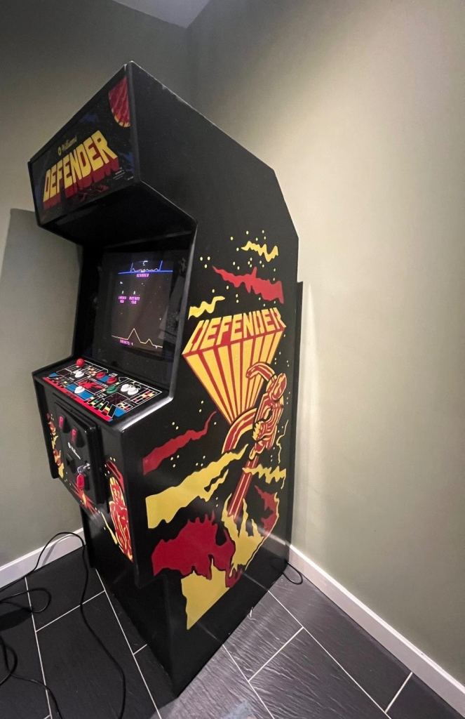 Defender arcade machine, original Williams 