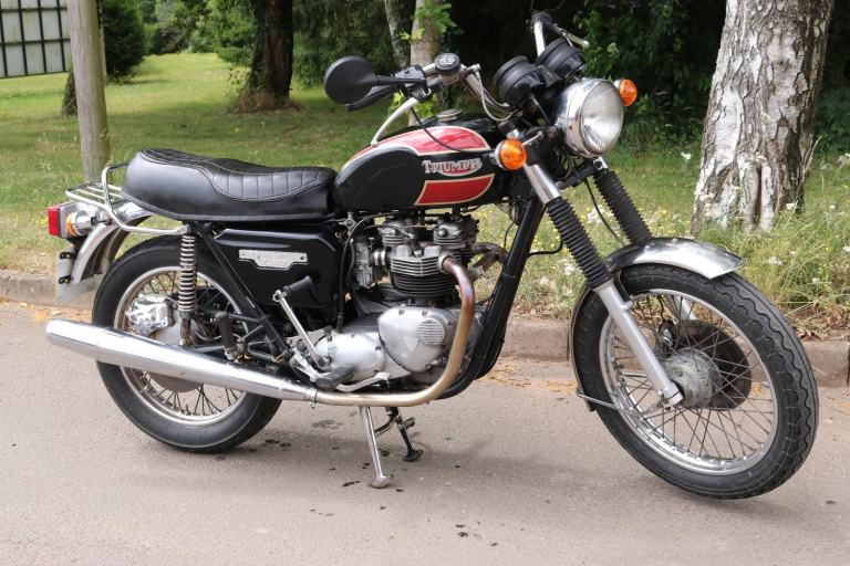 1979 Triumph Bonneville T140E all original, runs and rides!