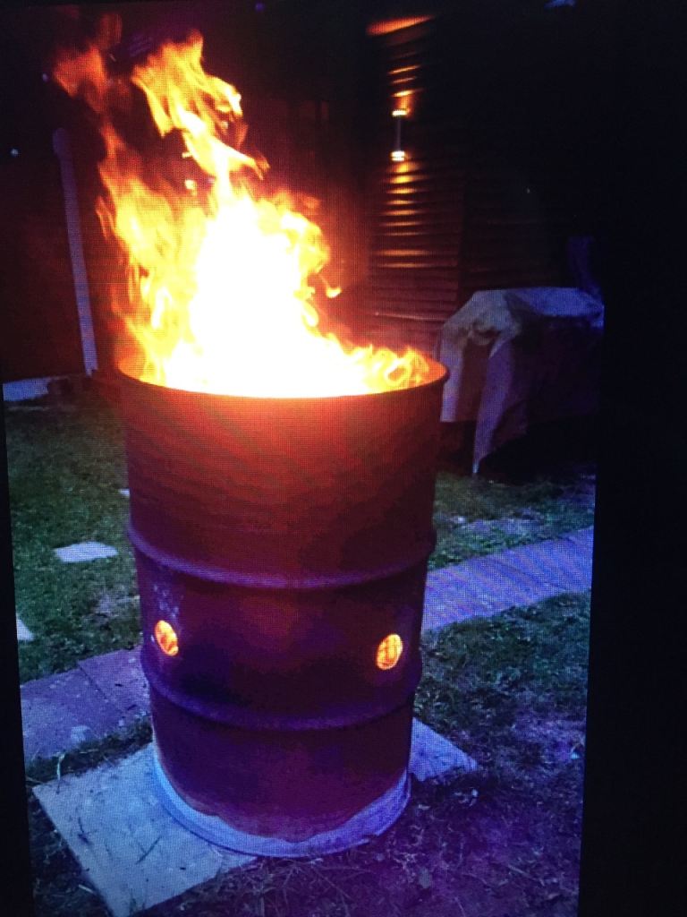 Burning barrels 