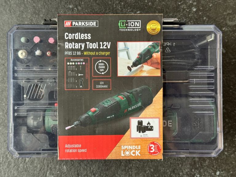 Parkside 12 volt rotary tool (dremel equivalent)