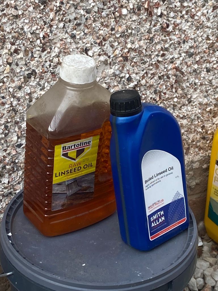 Bartoline Raw Linseed Oil & Smith Allan Boiled Linseed Oil – As Good As New