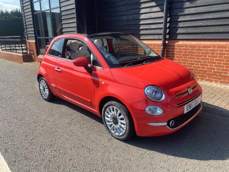 2017 Fiat 500c 1.2 ECO Lounge Convertible 2dr Petrol Manual Euro 6 (s/s) (69