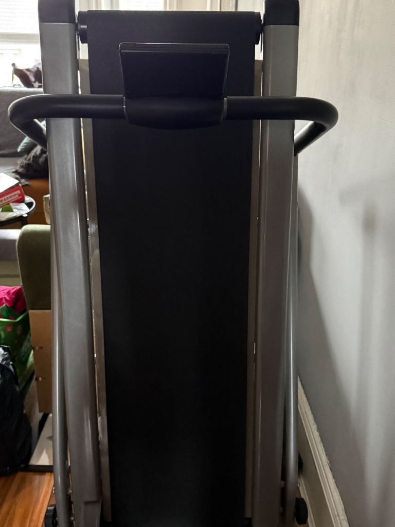 Folding Treadmill – Grey, Good Condition