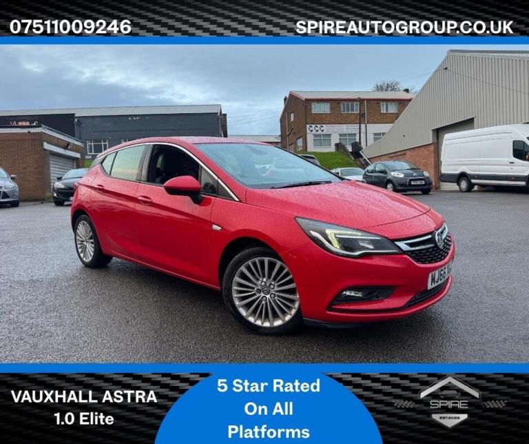 VAUXHALL ASTRA 1.0i Turbo ecoFLEX Elite Euro 6 (s/s) 5dr 2016