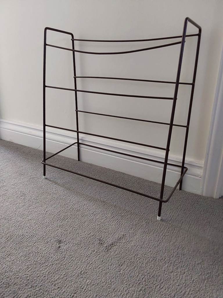 Brown Metal Shoe Rack –FREE