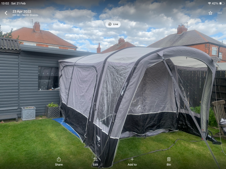 Vango Cruz air awning 