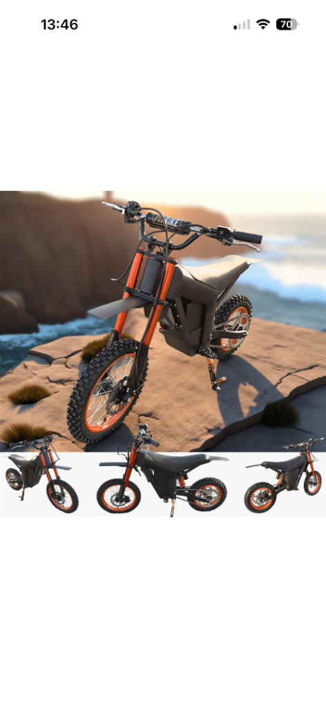 Electric dirt bike 