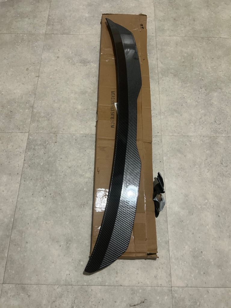 mk4 golf carbon effect spoiler lip 