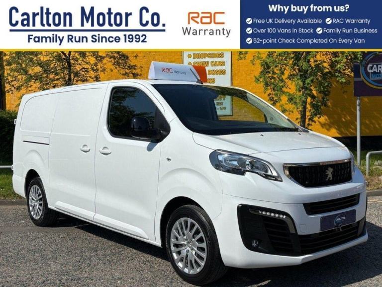 2023 Peugeot Expert 1.5 BlueHDi 1000 Asphalt Premium + Long Panel Van 6dr Diesel