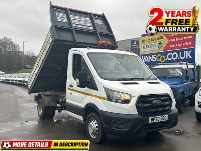 2021 Ford Transit 350 EcoBlue Leader 2.0 2dr Tipper Manual Diesel Tipper Diesel Manual