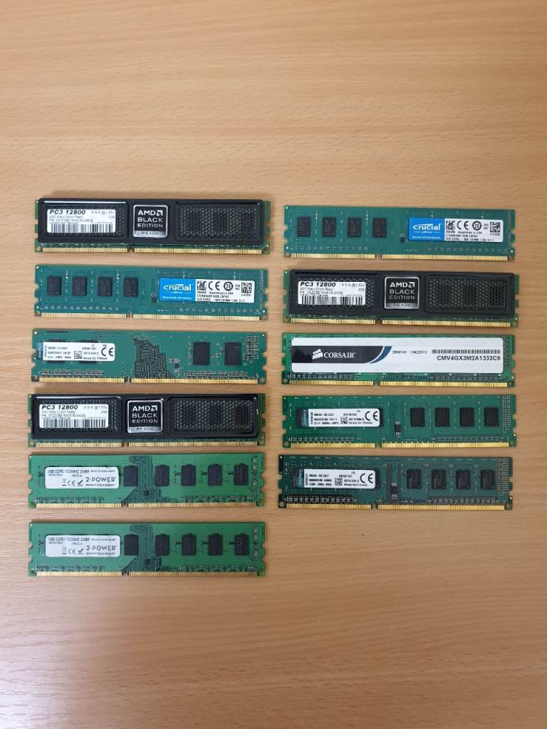 Assorted 2GB Ram