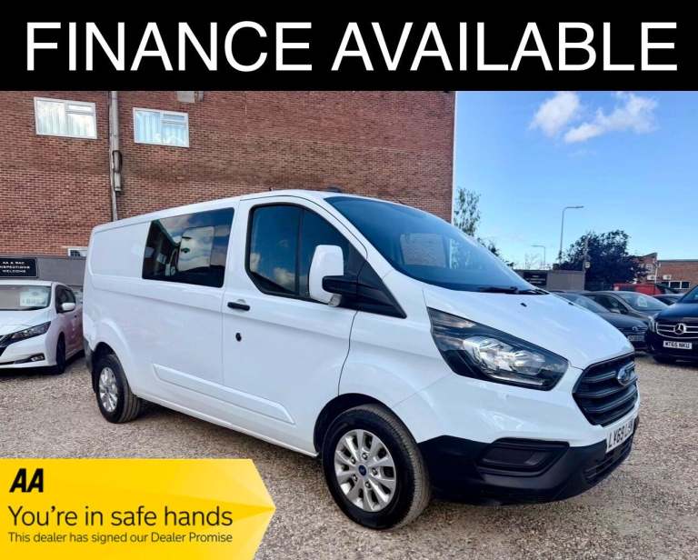 2019 Ford Transit Custom 2.0 EcoBlue 105ps Low Roof D/Cab Leader Van PANEL VAN DIESEL Manual