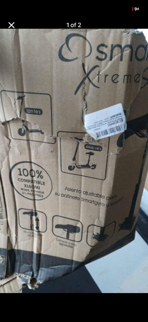 Electric scooter seat 