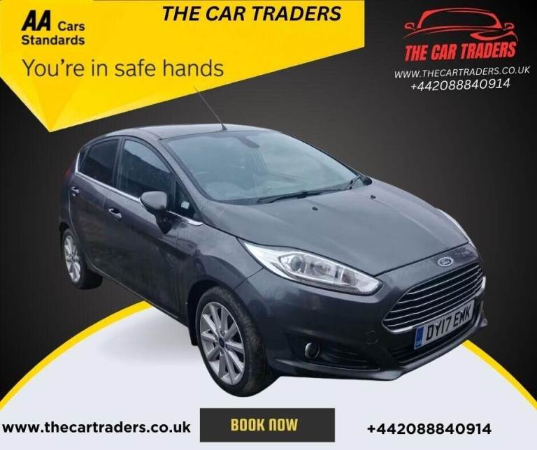 2017 Ford Fiesta 1.0T EcoBoost Titanium Hatchback 5dr Petrol Powershift Euro 6 (100 ps) Hatchback...