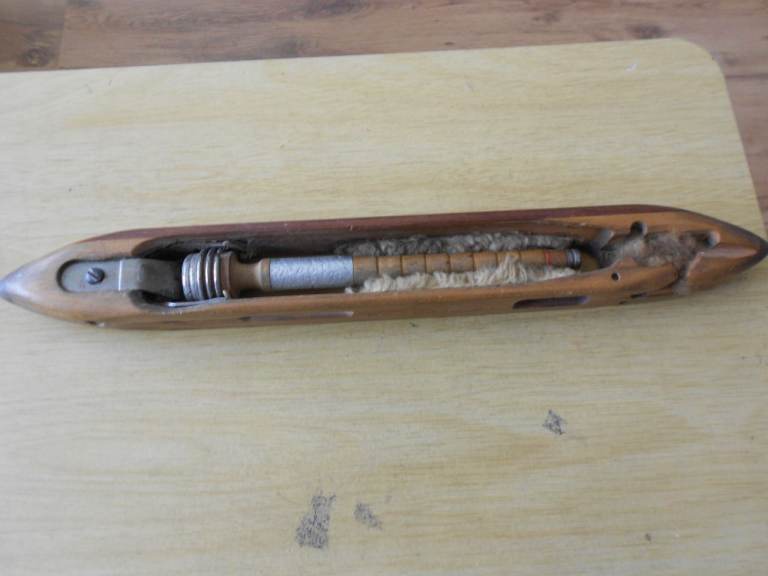 Vintage weaving shuttle