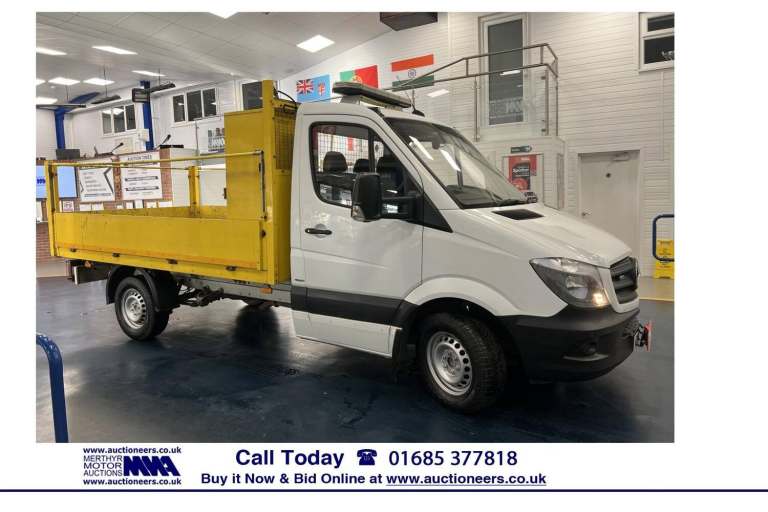 2018 Mercedes-Benz Sprinter 314 L2 2.2CDI 143PS RWD MWB SINGLE CAB DROPSIDE (EURO 6). -----------...
