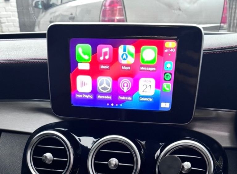 MERCEDES C CLASS C205 C43 AMG 2018 OEM SAT NAV DISPLAY SCREEN A2C87519800