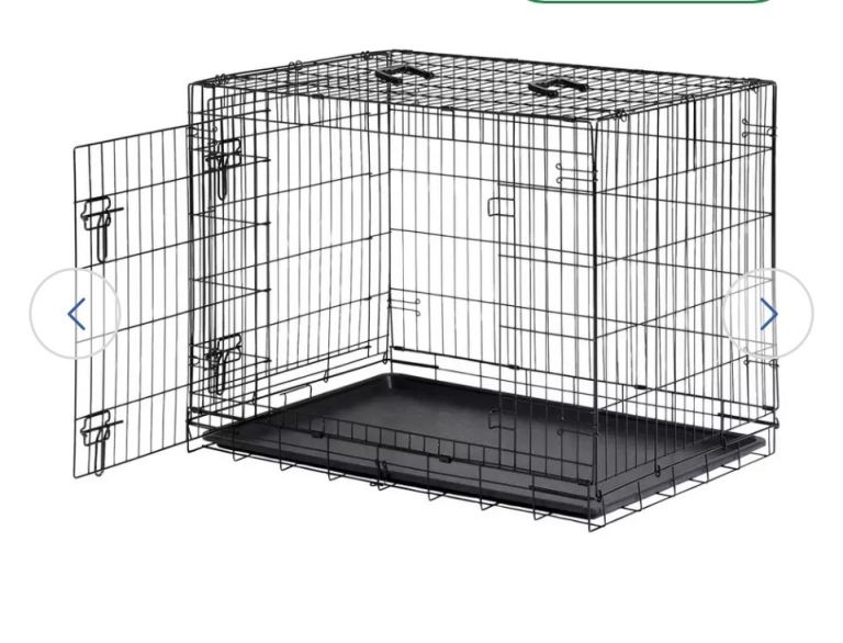 Used Double Door 54 inch Dog Crate - XXL