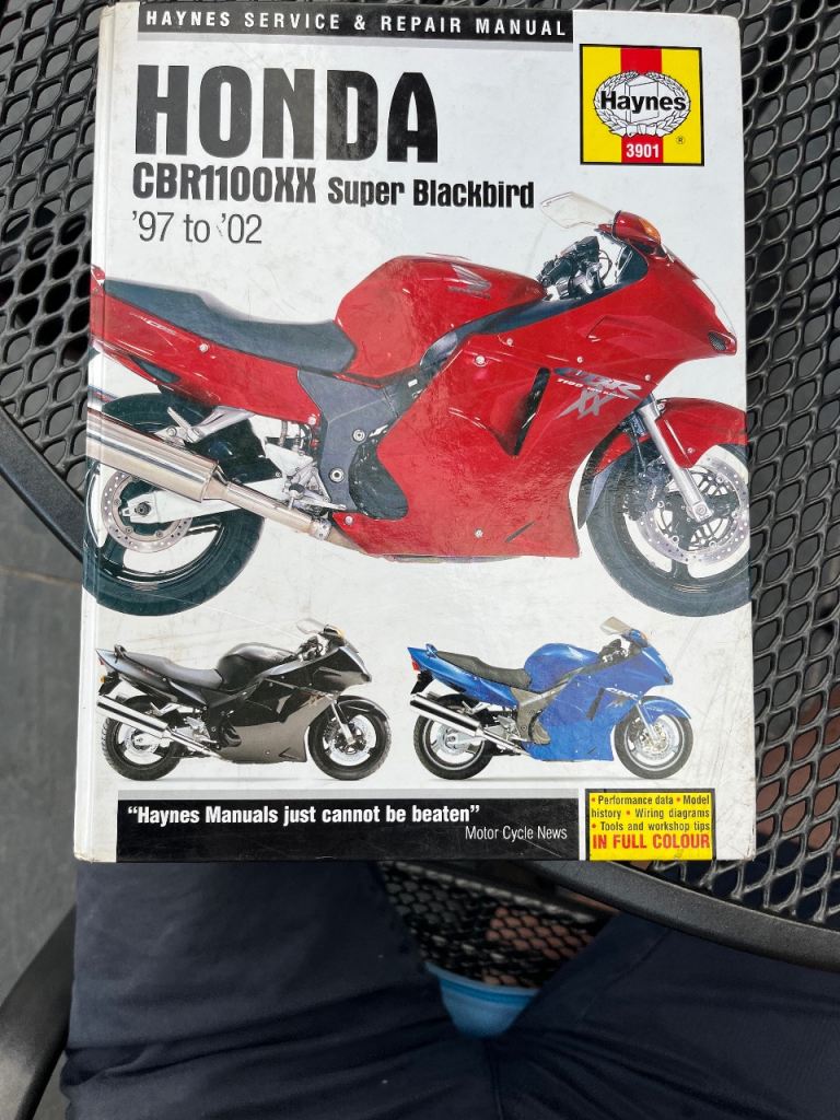 Honda blackbird workshop manual