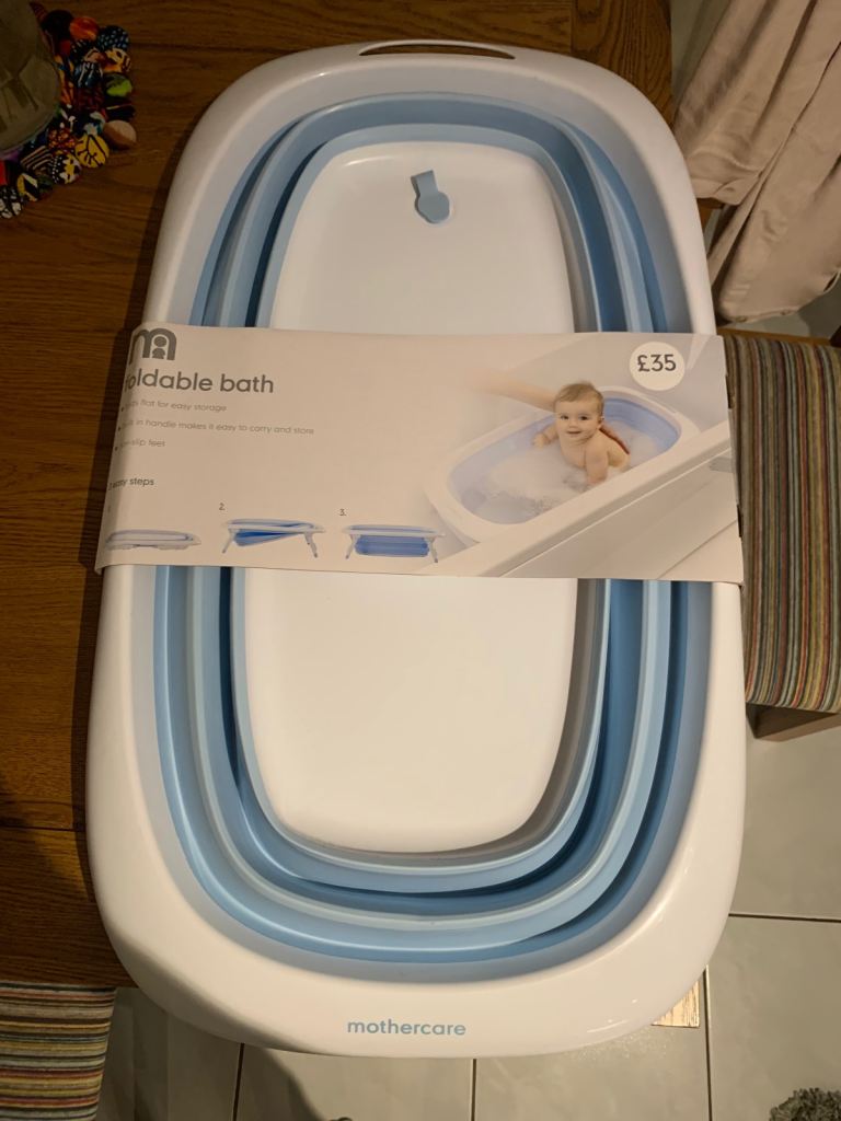 Mothercare Foldable Baby Bath – New and Unused