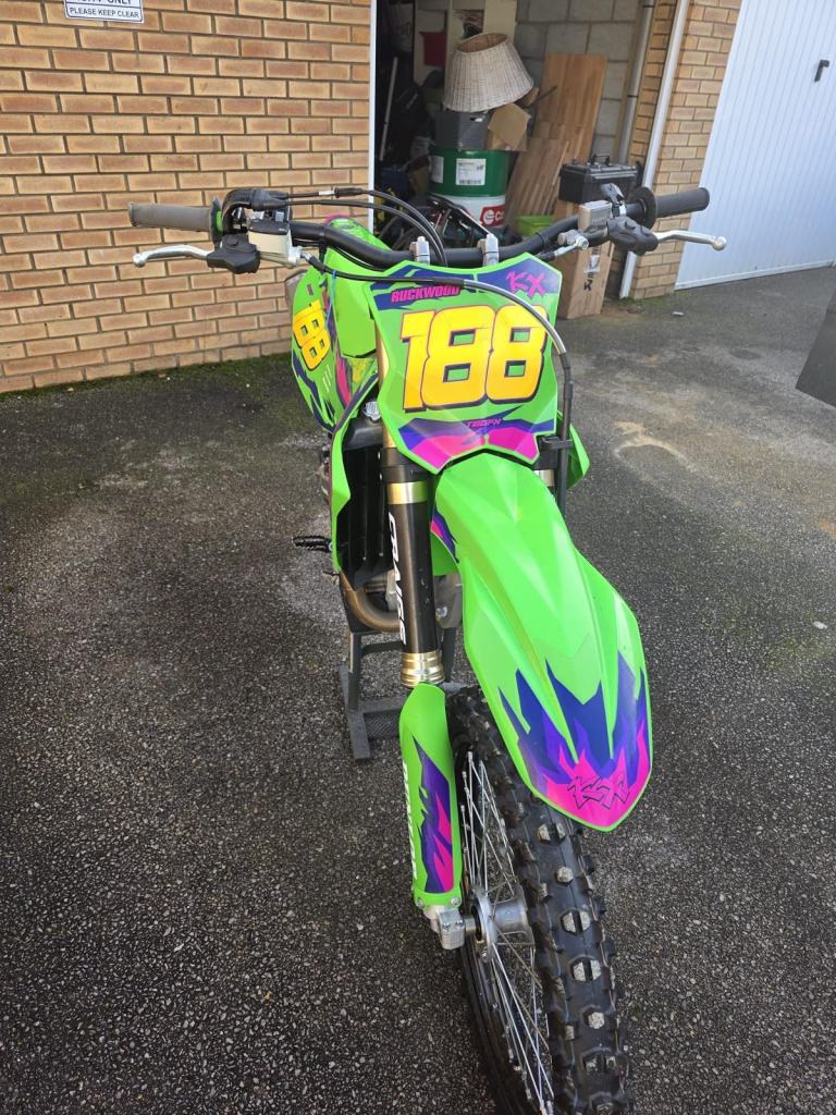 Kawasaki KXF 450 2024 - Full DVR Exhaust System - Vet Owner 