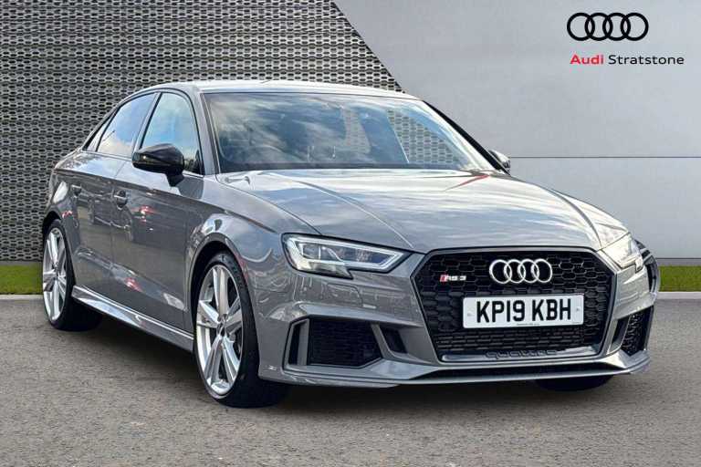 2019 Audi RS3 RS 3 TFSI 400 Quattro 4dr S Tronic Saloon Petrol Automatic