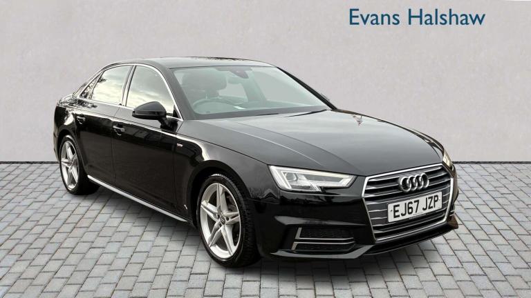 2017 Audi A4 1.4T FSI S Line 4dr S Tronic [Leather/Alc] SALOON PETROL Automatic