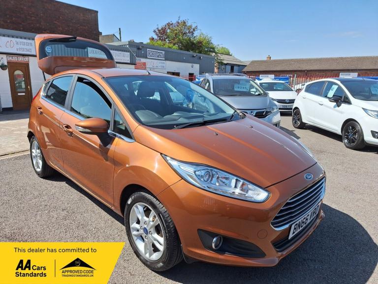 2016 Ford Fiesta 1.25 82 Zetec 5dr HATCHBACK PETROL Manual