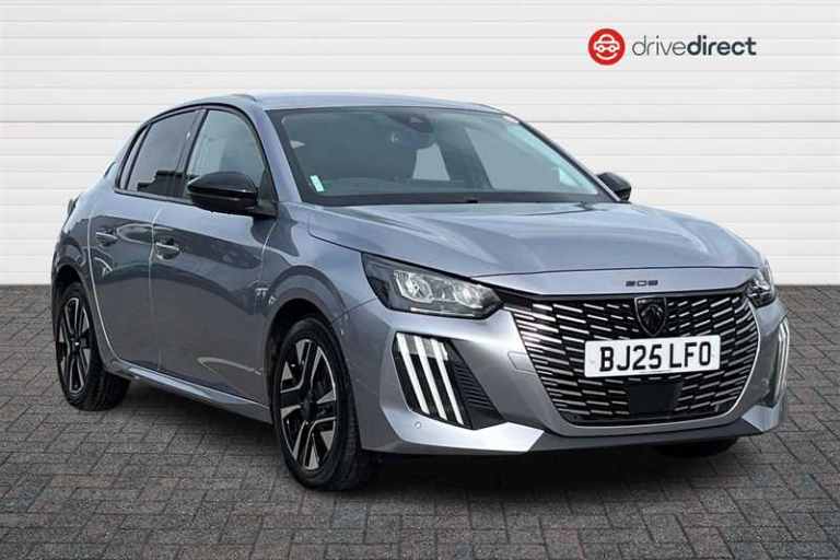 2025 Peugeot 208 1.2 PureTech 100 Allure 5dr HATCHBACK PETROL Manual