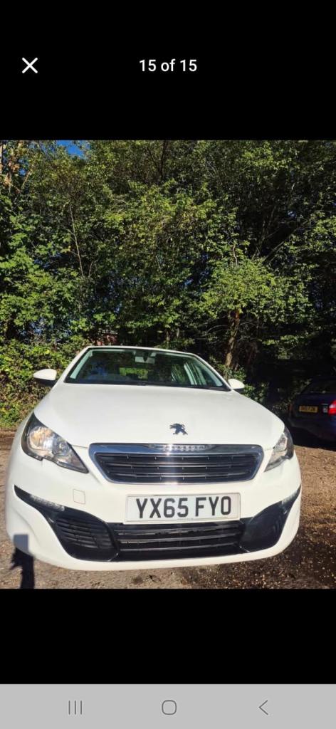 Peugeot, 308, Hatchback, 2015, Manual, 1560 (cc), 5 doors