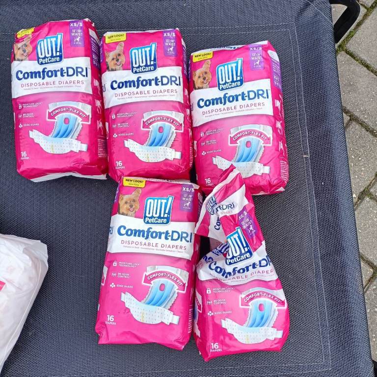 Dog nappies female 
