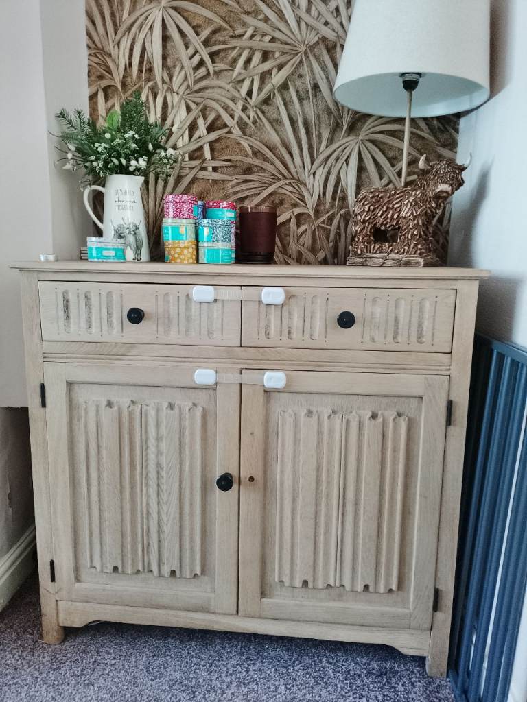 Gone*** Free - Wooden Sideboard with Drawers and Cupboards – Good Condition