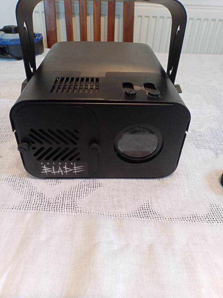 SOURCE MANUFACTURING COLOUR BLADE RETRO DISCO LIGHT.