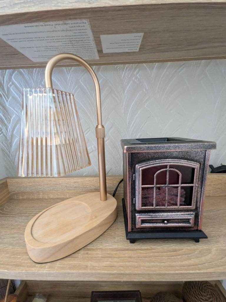 Northumberland candle company Cosy Mini Electric Log Effect Fireplace Heater