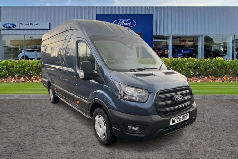 2025 Ford Transit 350 Trend L4 H3 ELWB High Roof RWD 2.0 EcoBlue 165ps DAP Manual Panel Van Diese...