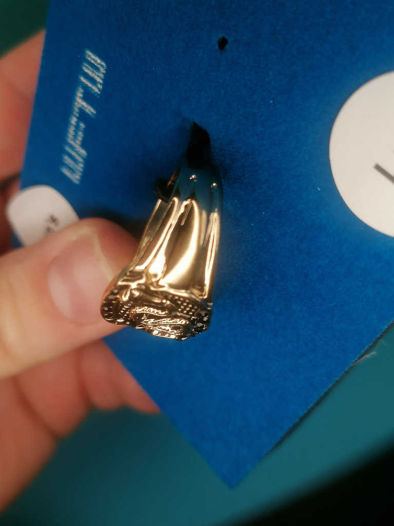 BRAND NEW  Large Man's  snake ring in box.