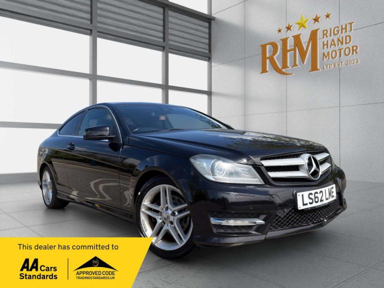 2012 Mercedes-Benz C Class C180 [1.6] BlueEFFICIENCY AMG Sport 2dr Auto COUPE PETROL Automatic