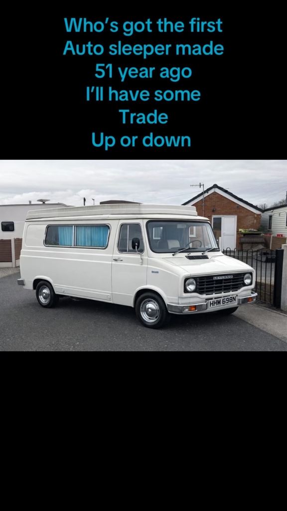 Leyland Sherpa 240 deluxe auto sleeper 1974