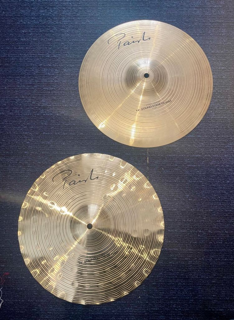 Assorted Cymbals, Paiste, Meinl