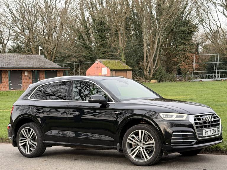 2017 [17] AUDI Q5 2.0 TDI S LINE QUATTRO AUTO S TRONIC BLACK FSH