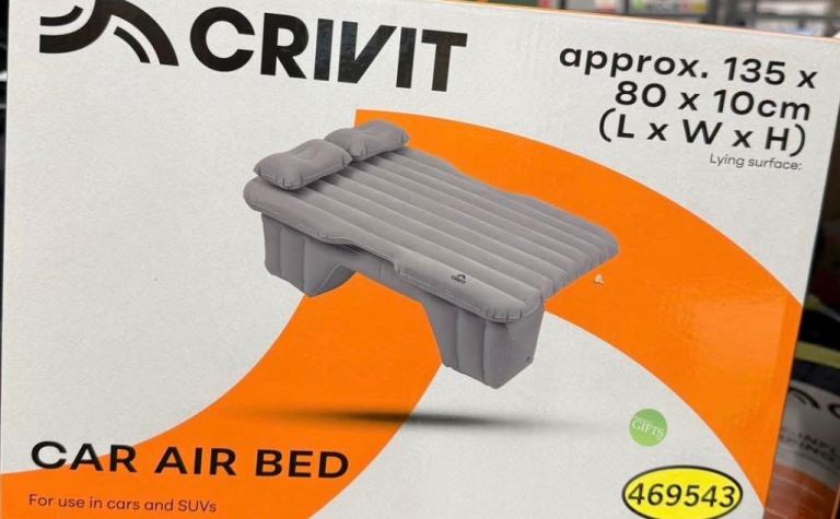 CRIVIT Car Air Bed – Inflatable, New & Unused