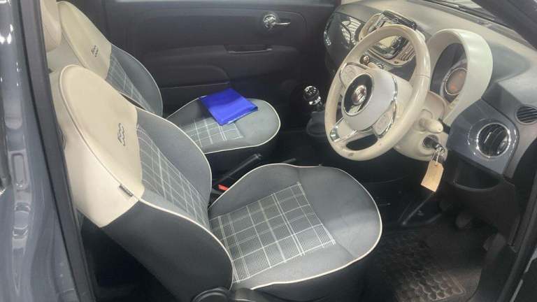 2018 Fiat 500 1.2 Lounge Euro 6 (s/s) 3dr HATCHBACK Petrol Manual