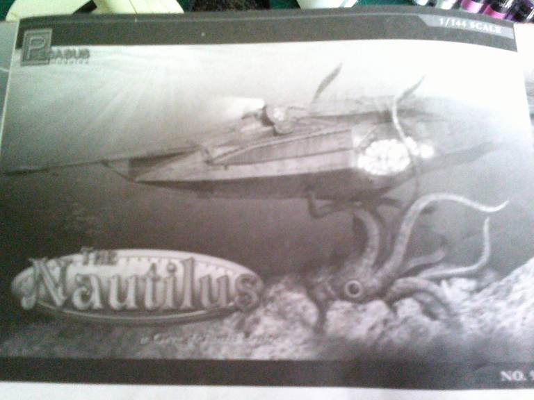 Nautilus model kit by pegasus