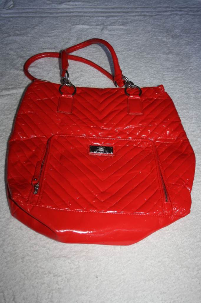 Red Quilted Shoulder Bag – As Good as new Condition