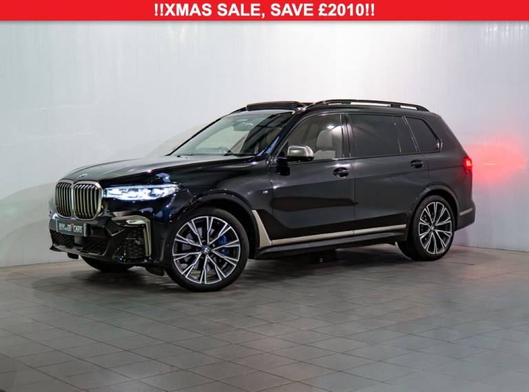 2020 BMW X7 3.0 M50d SUV 5dr Diesel Auto xDrive Euro 6 (s/s) (400 ps) ESTATE Diesel Automatic