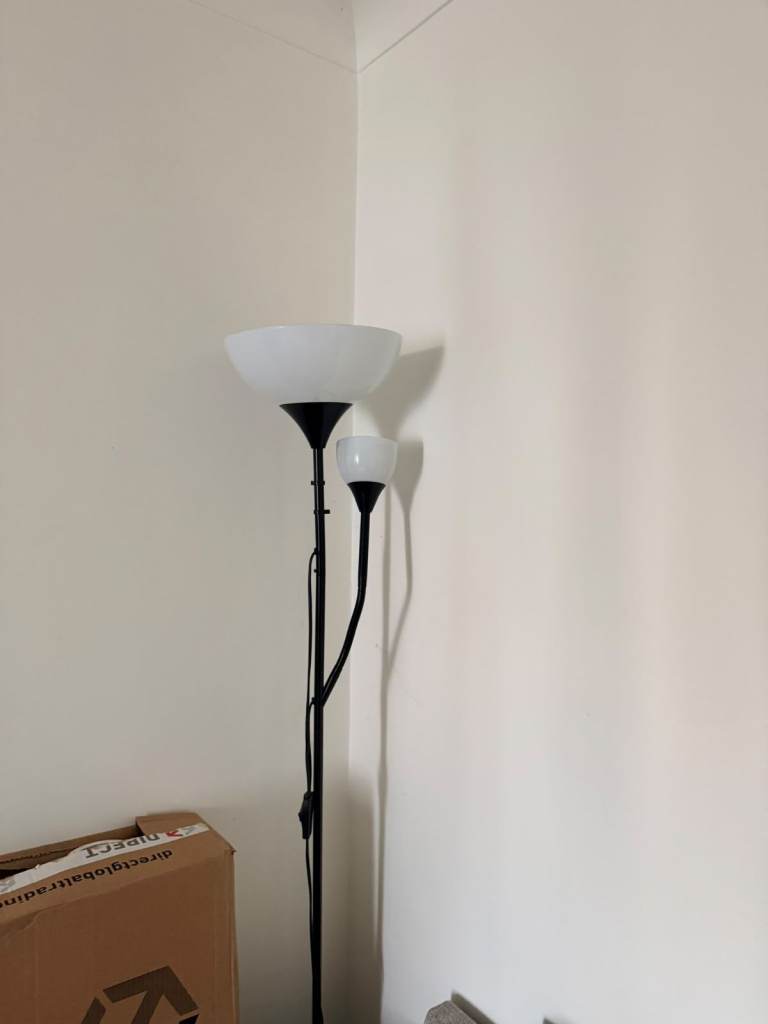 Floor Lamp with Reading Light – Good Condition