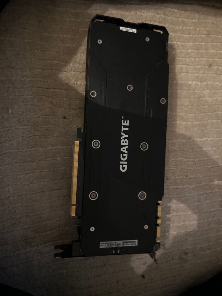 Computer graphics card gigabyte 