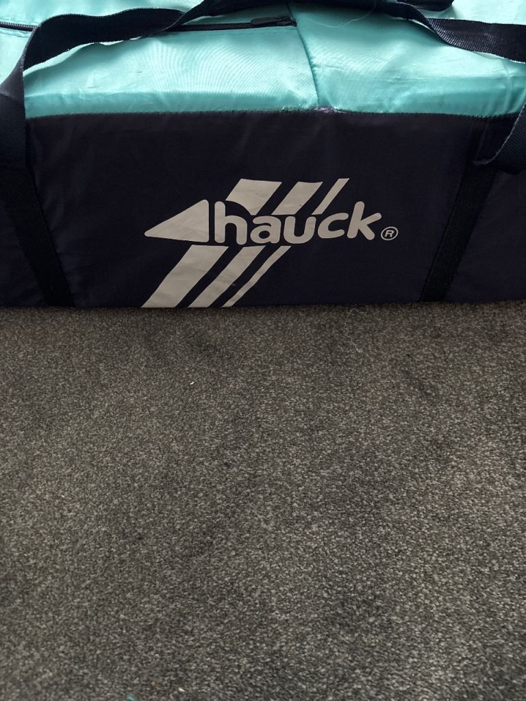 Hauck Travel Cot Carry Bag – Navy & Aqua